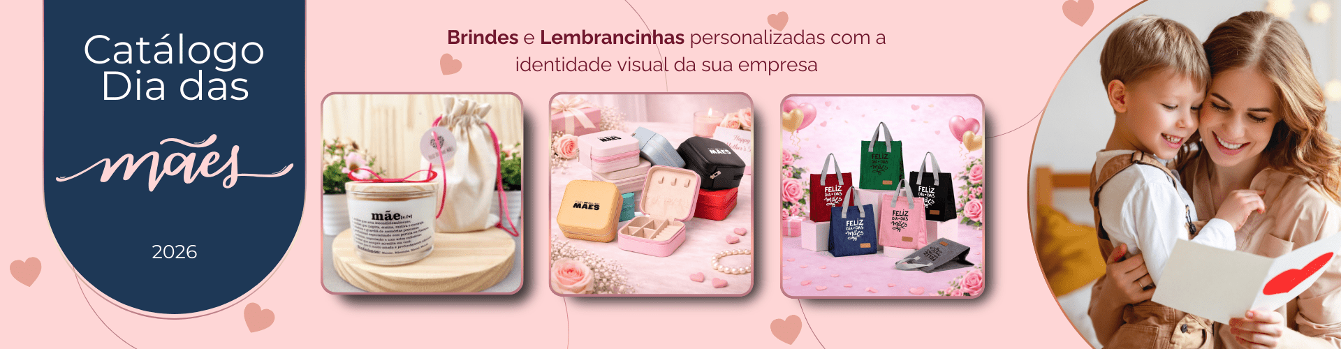 Banner Brindes e Lembrancinhas dia das Mães
