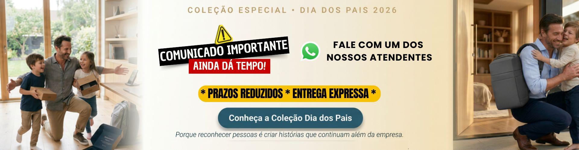 Coleção Brindes dia dos Pais