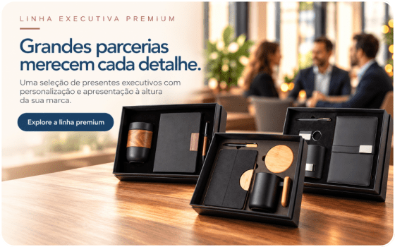 Kit Executivo Premium - Brinde Personalizado