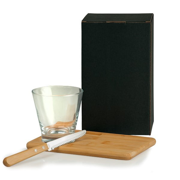 Brinde Presente Dia dos Pais Personalizado Kit Caipirinha Personalizada 3 Peças SMKC-00333-PAI