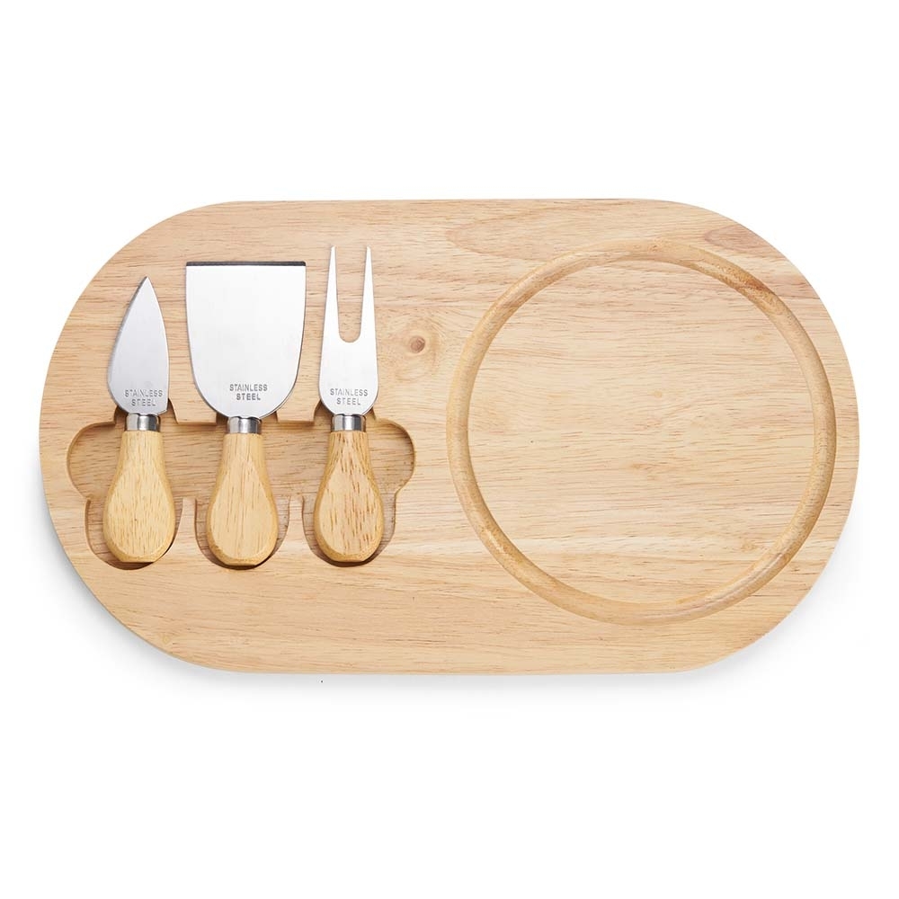 Brinde Natal Final de Ano Personalizado Kit Queijo com Caixa 4 Peças X03222B