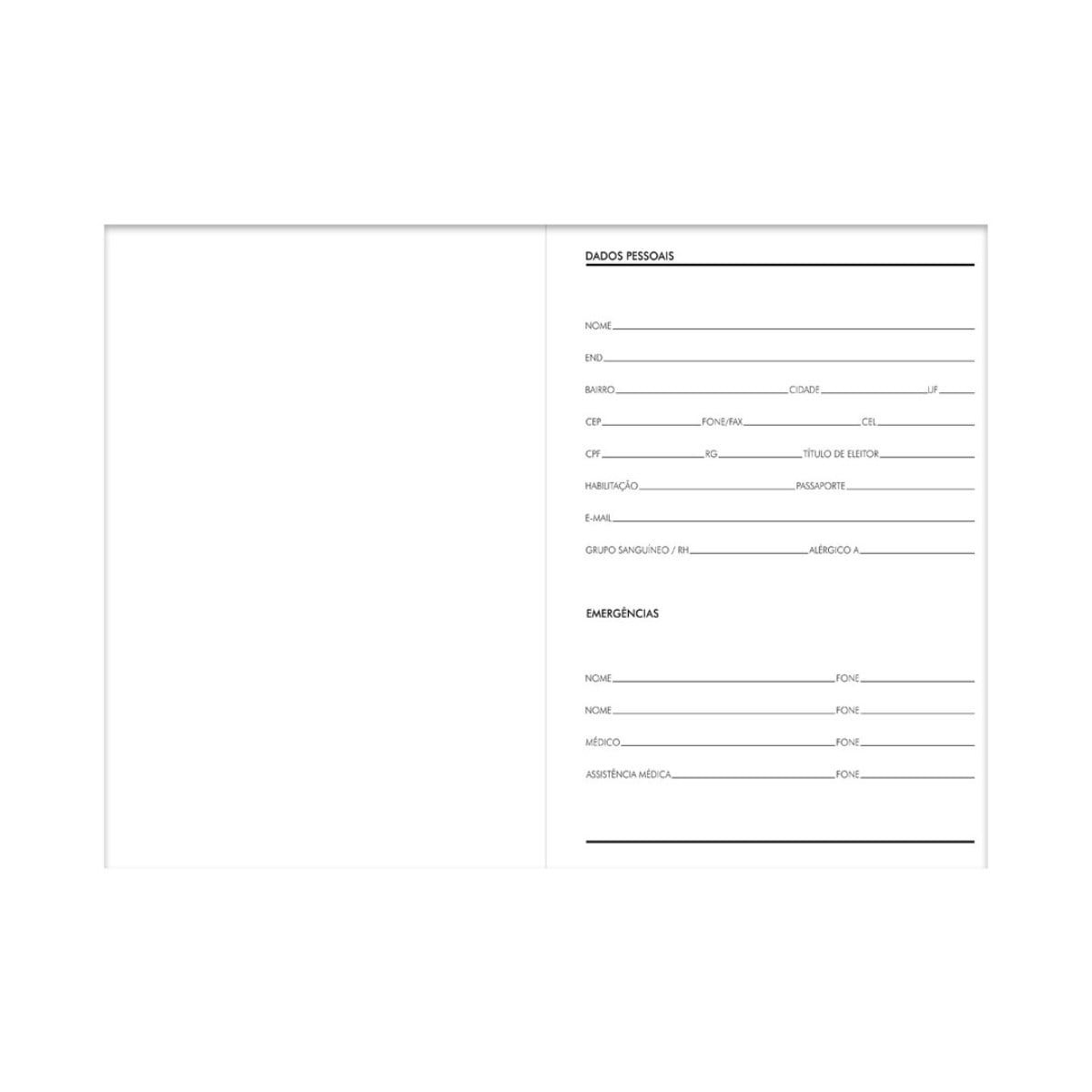 Caderno Personalizado Capa prime Azul LULG3645 Brindes Personalizados