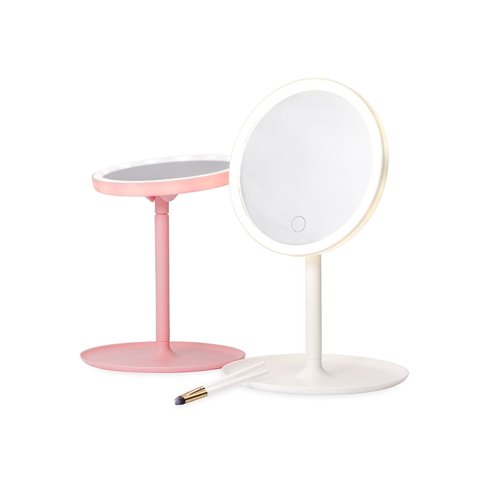 Espelho Personalizado Plástico Led X18981 Brinde Personalizado