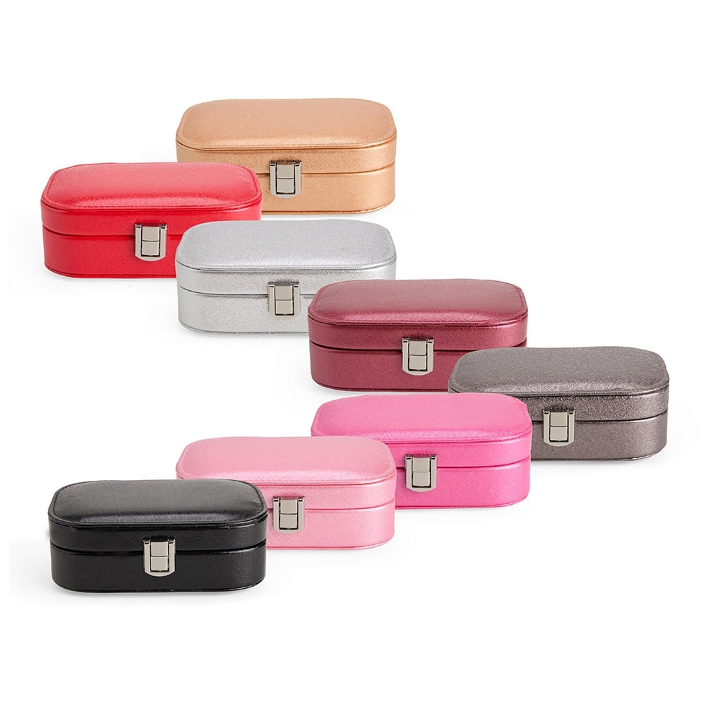 Porta Joias Personalizado Couro Sintético XCX251332 Brindes Personalizados