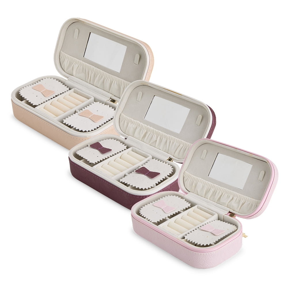 Porta Joias Personalizado Couro Sintético XCX7870 Brinde Personalizado