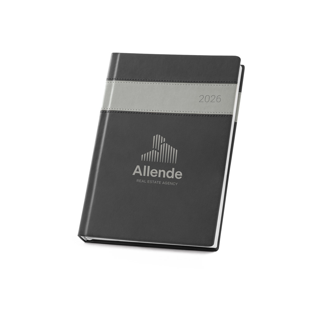 Agenda Personalizada 2026 A5 em PU Plano Diário SP66116-26 Brindes Personalizados