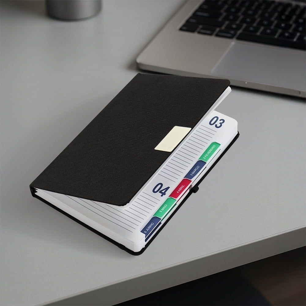 Agenda Personalizada 2026 Capa em Linho X09060 Bindes Personalizados