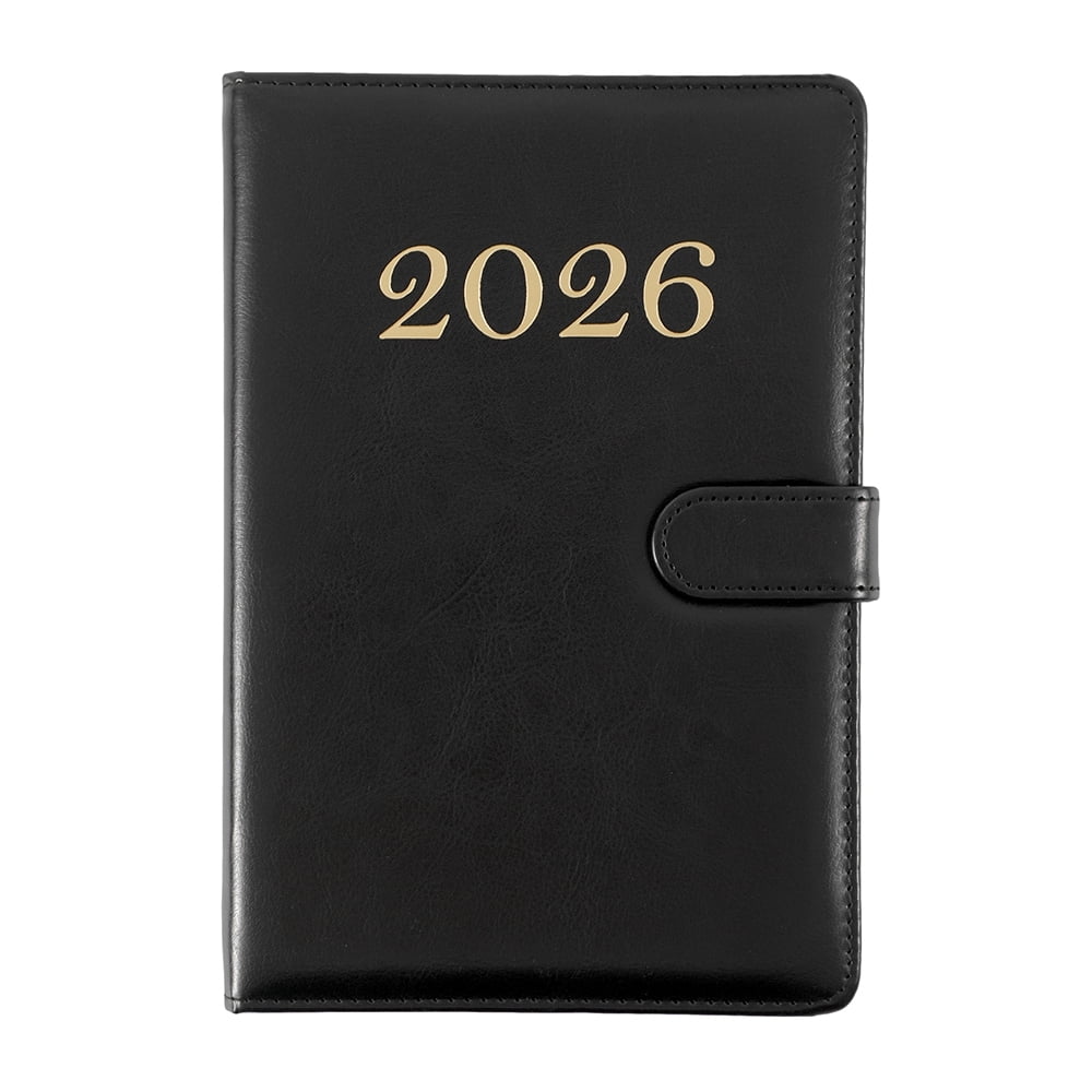 Agenda Personalizada 2026 Couro PU Semanal X06107A Brinde Personalizado
