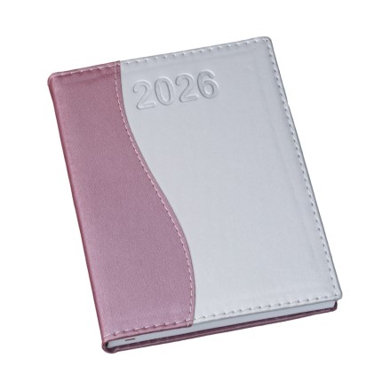 Agenda Personalizada 2026 Couro Sintético Vinho LU153L Brindes Personalizados