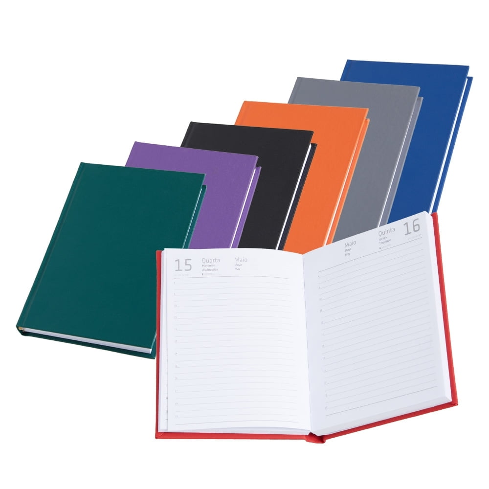 Agenda Personalizada 2026 Cromato Diária X14926 Brinde Personalizado