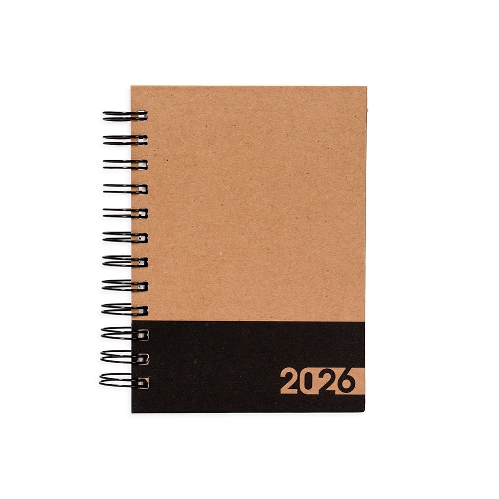 Agenda Personalizada 2026 Kraft Diária X15139 Brindes Personalizados