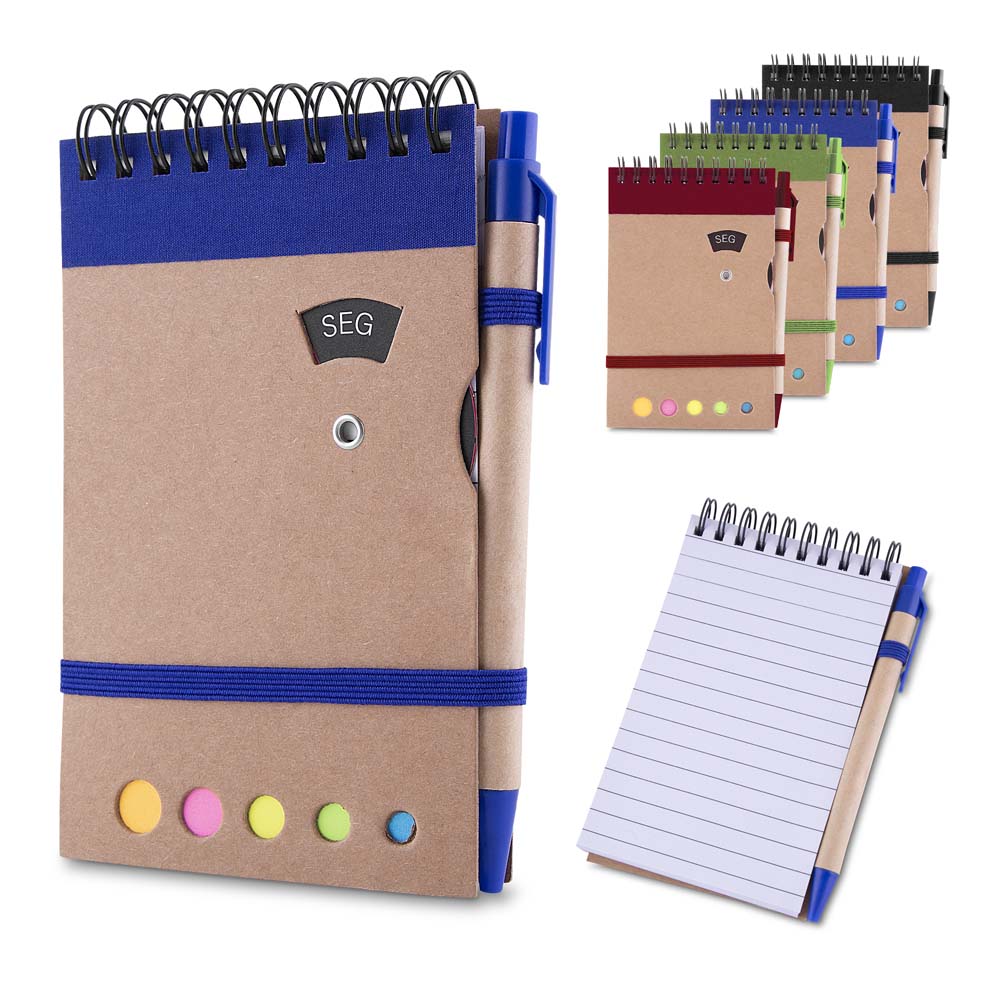 Mini Caderno Personalizado Kraft com 70 Folhas ASIBL037 Brindes Personalizados