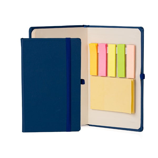 Caderneta Personalizada Capa Dura Com Autocolantes em 5 Cores Brindes Personalizados