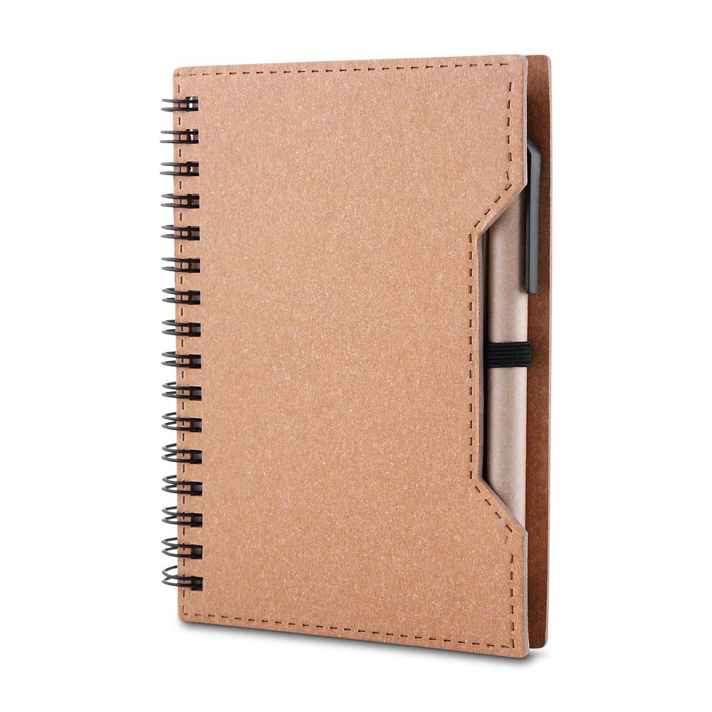 Caderno Personalizado A6 com Caneta ASICAD460 Brindes Personalizados