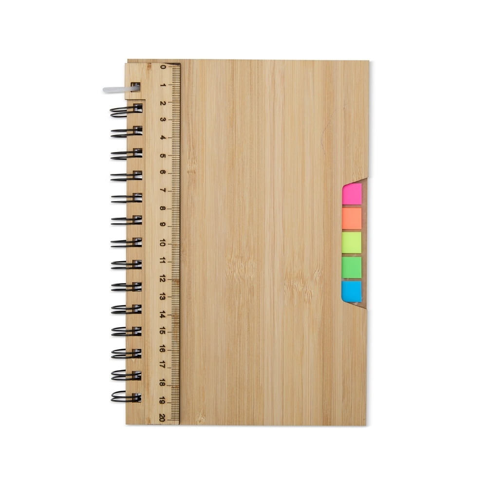 Caderno Personalizado Bambu Sustentável X18898 Brindes Personalizados