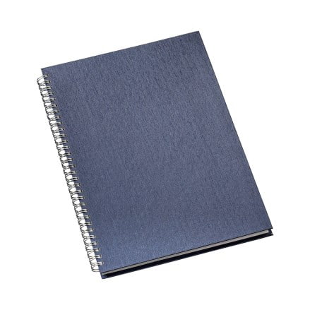 Caderno Personalizado Percalux Azul LU271L Brindes Personalizados