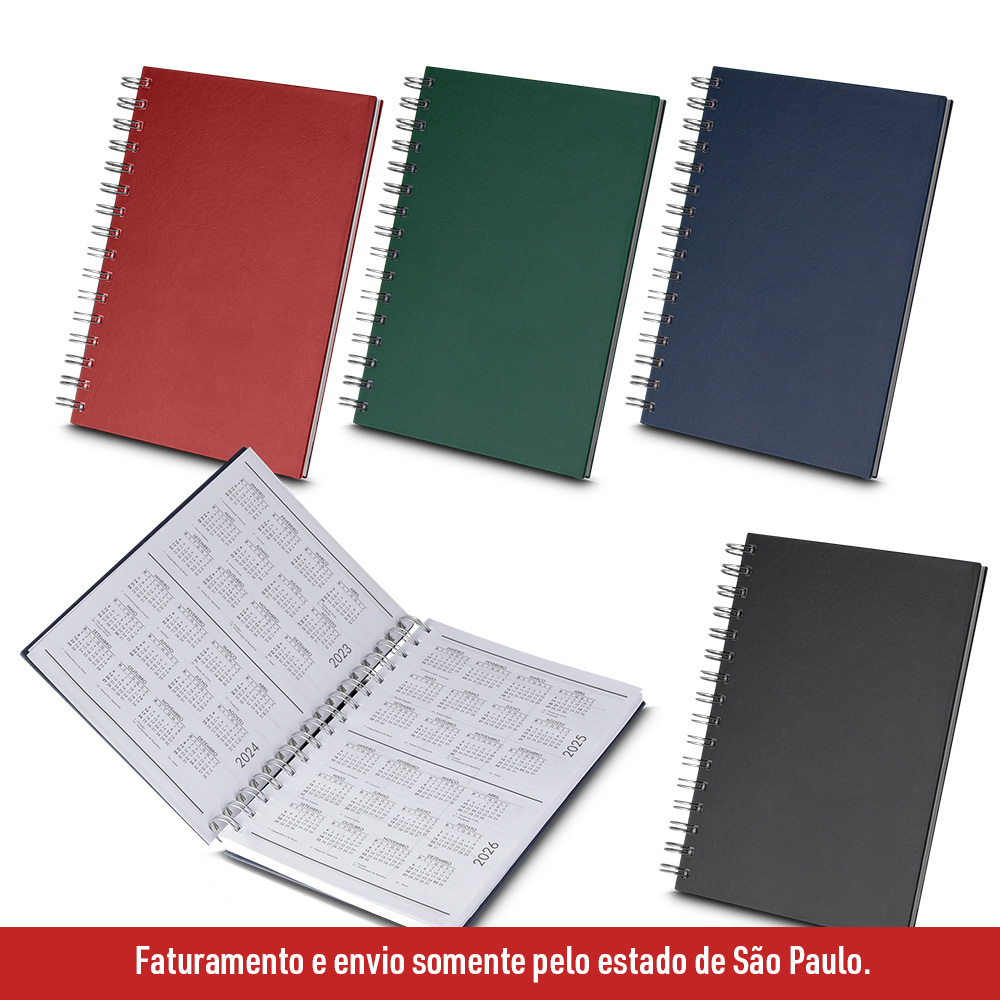 Caderno Personalizado Tam A5 CAD335 Caderno capa dura