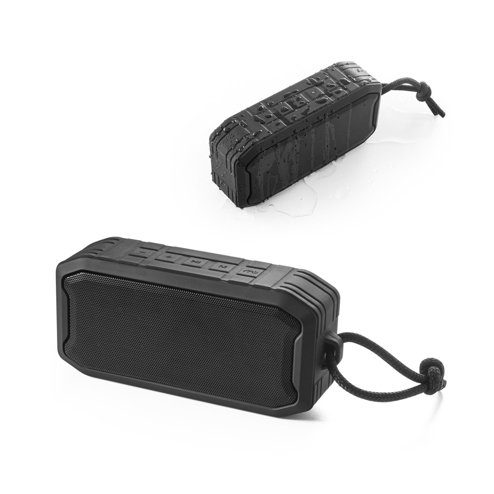 Caixa de Som Personalizada ABS SP97140 Sustentável à prova da água Brinde Personalizado