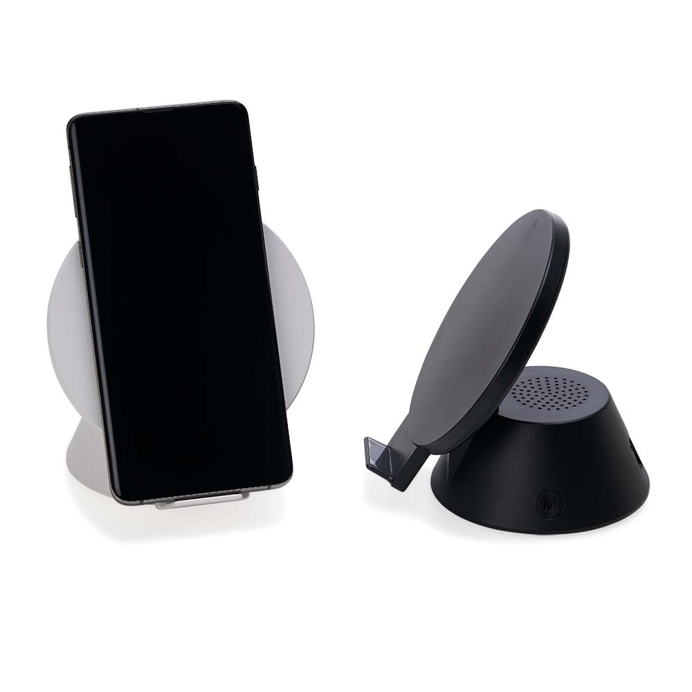 Caixa de Som Personalizada Bluetooth Carregador Por Indução X04359 Brindes Personalizados