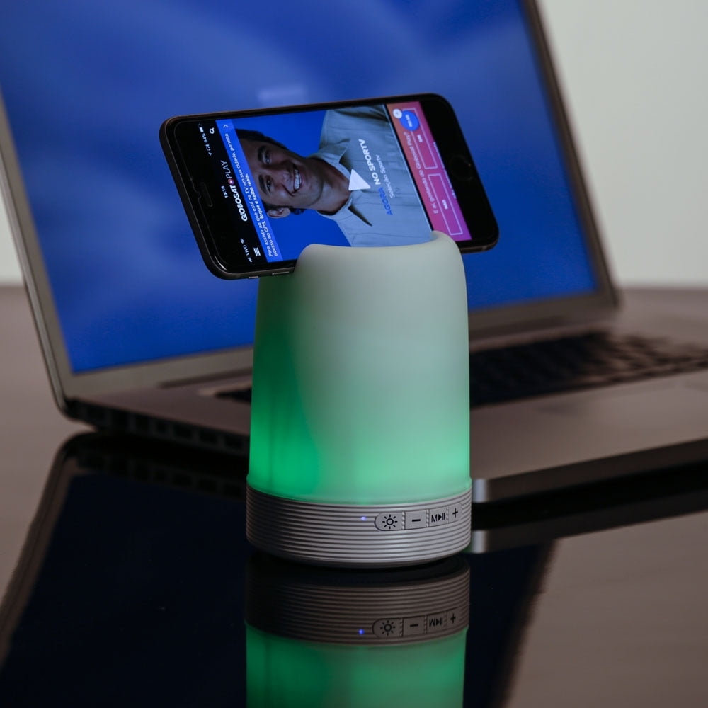 Caixa de Som Personalizada Multimídia Luminária X02017 Brindes Personalizados