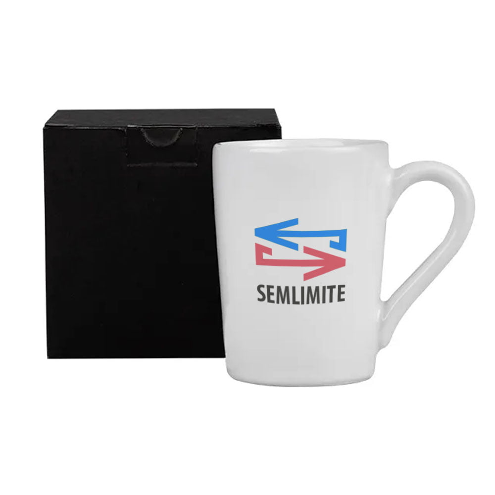 Caneca Personalizada Cerâmica 230 ML SMCO-41230 Brinde Personalizado