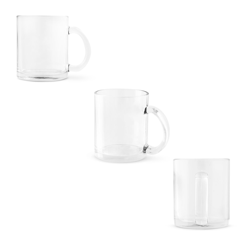 Caneca Personalizada Vidro 350 ML SP94318 Brindes Personalizados