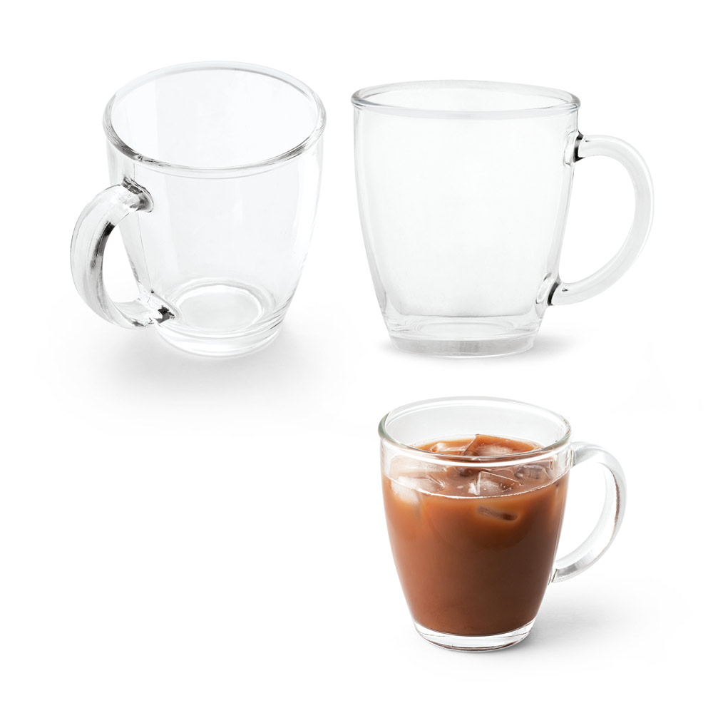 Caneca Personalizada Vidro 390 ML SP94768 Brindes Personalizados