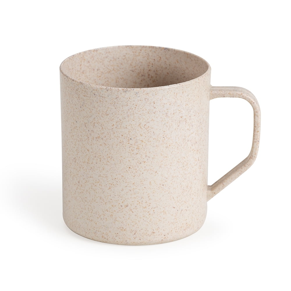 Caneca Sustentável Personalizada Fibra de Arroz 400 ML X14508 Brinde Personalizado