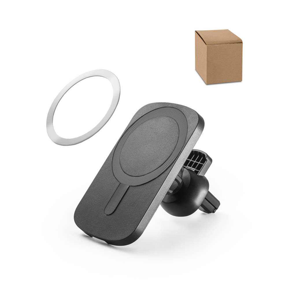 Carregador por Indução Personalizado ABS e Silicone  Sustentável SP97168 Brinde Personalizado