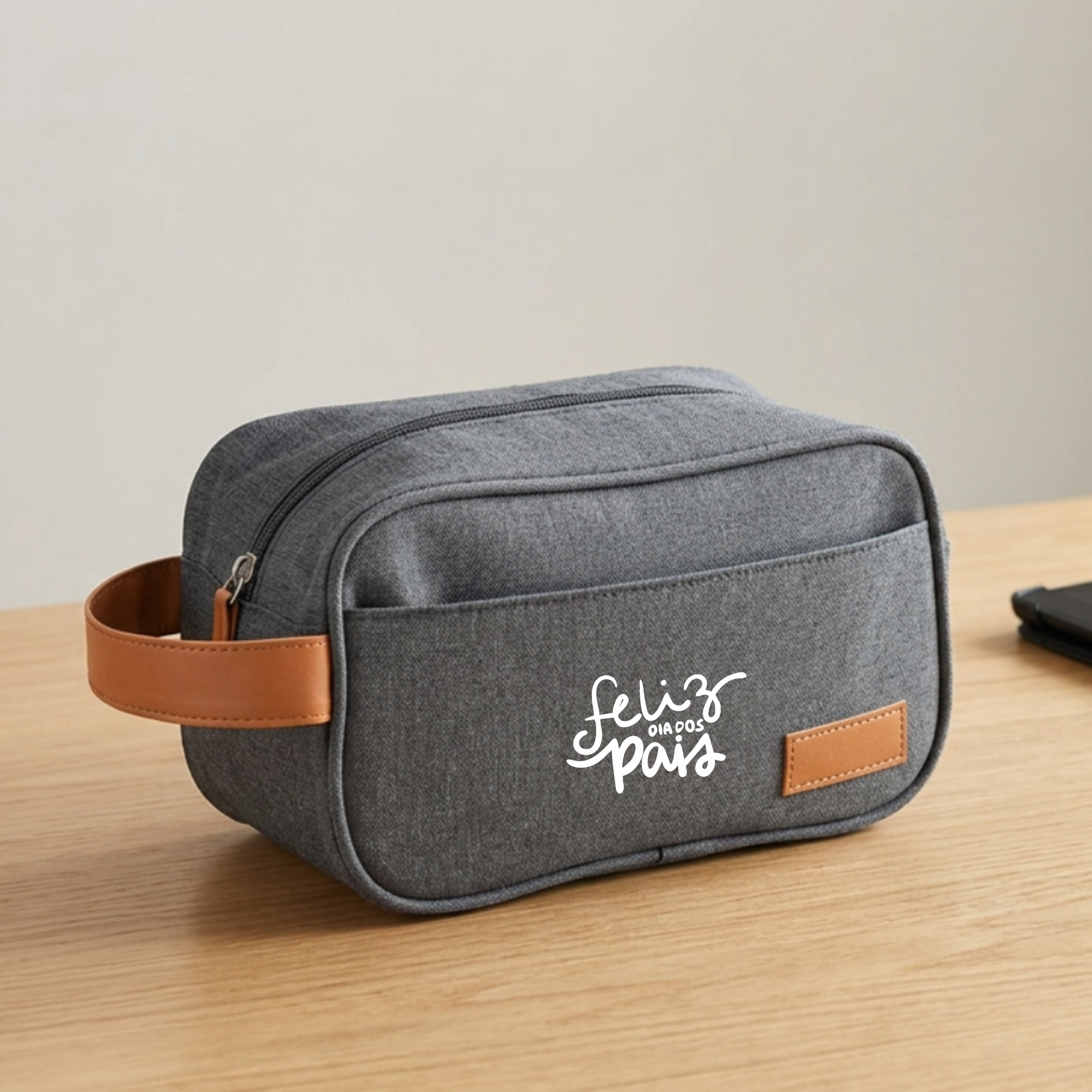 Brinde Presente Dia dos Pais Personalizado Necessaire Viagem MSP92364 