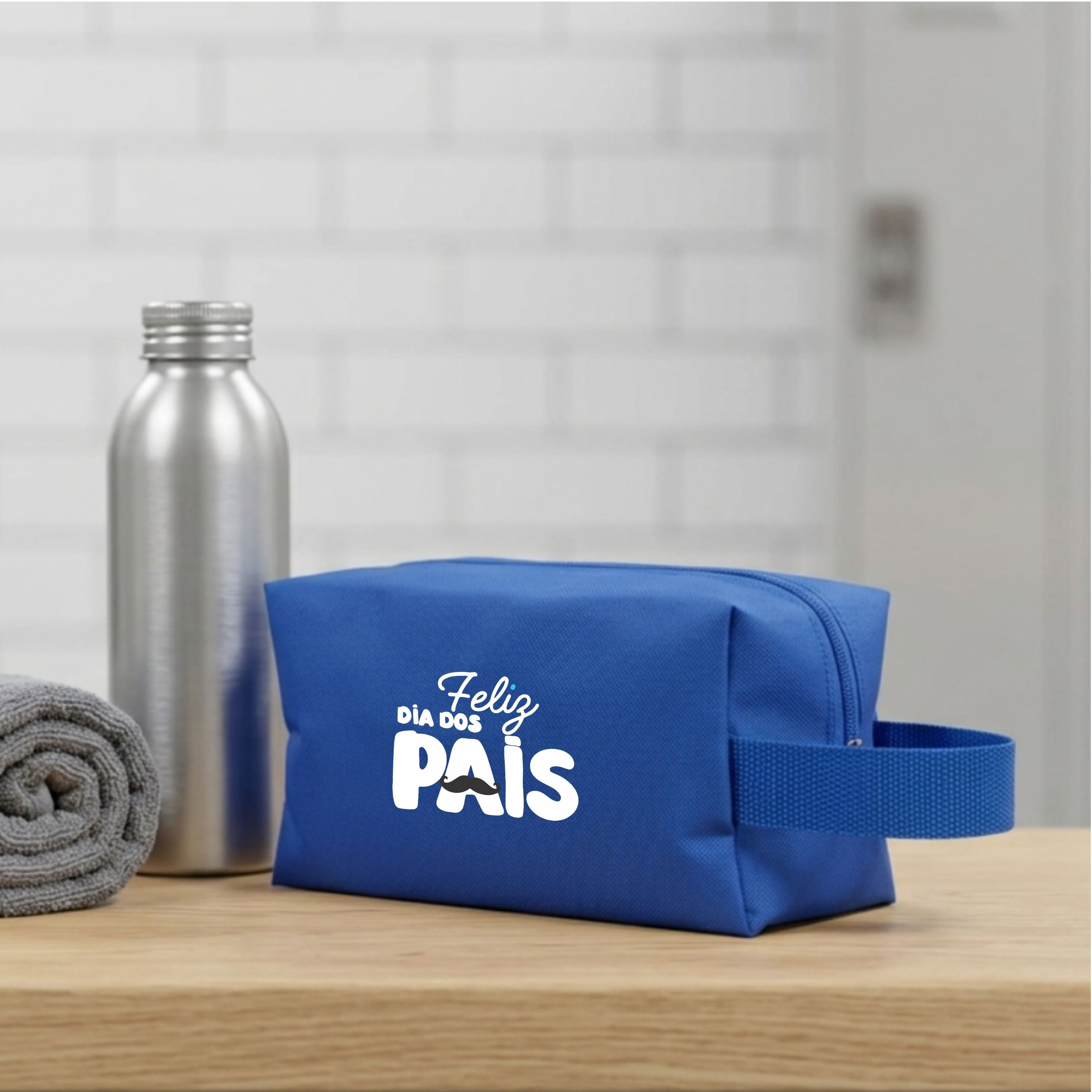 Brinde Presente Dia dos Pais Personalizado Necessaire Dia dos Pais Nylon X14722 Brindes Personalizados