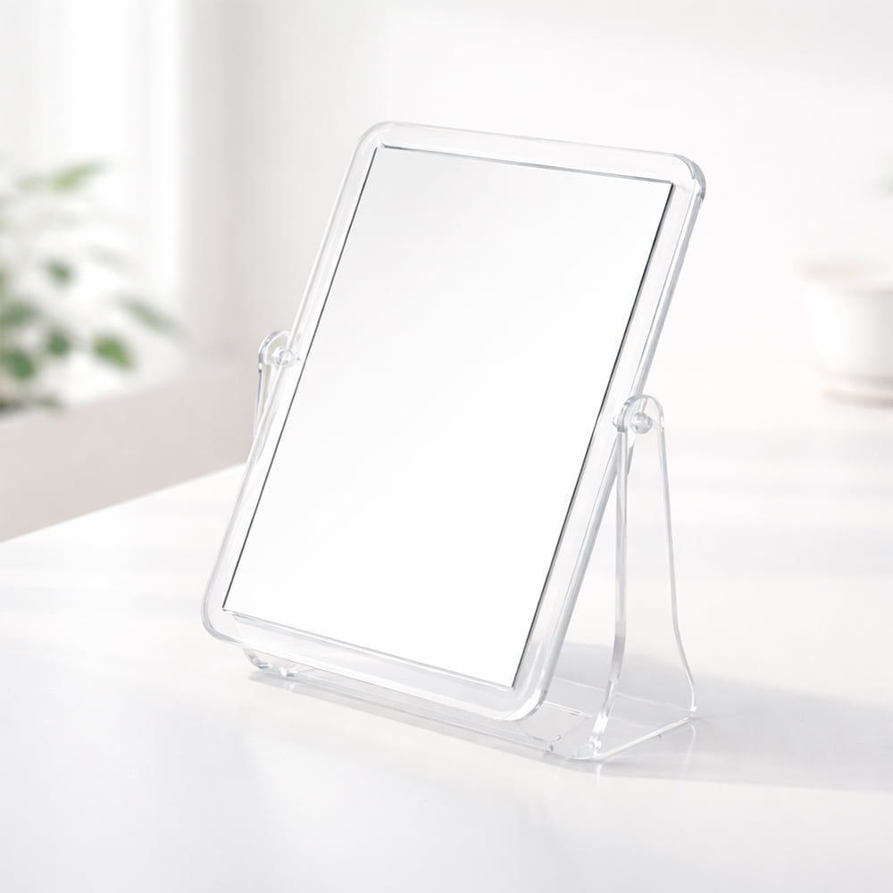 Espelho de Mesa Personalizado Plástico Quadrado X19099 Brindes Personalizados