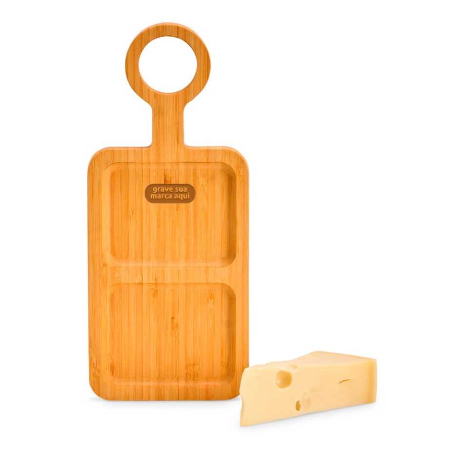 Brinde Aniversário de Empresa Personalizado Petisqueira Bambu SMPD-04063-ADE Brinde Personalizado