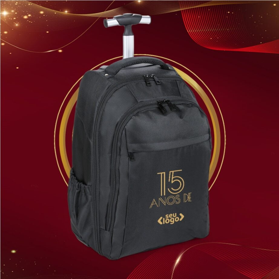 Brinde de Tempo de Casa Colaborador Personalizado Mochila em Poliéster 35L SMMA-00331-TDCC Brindes Personalizados