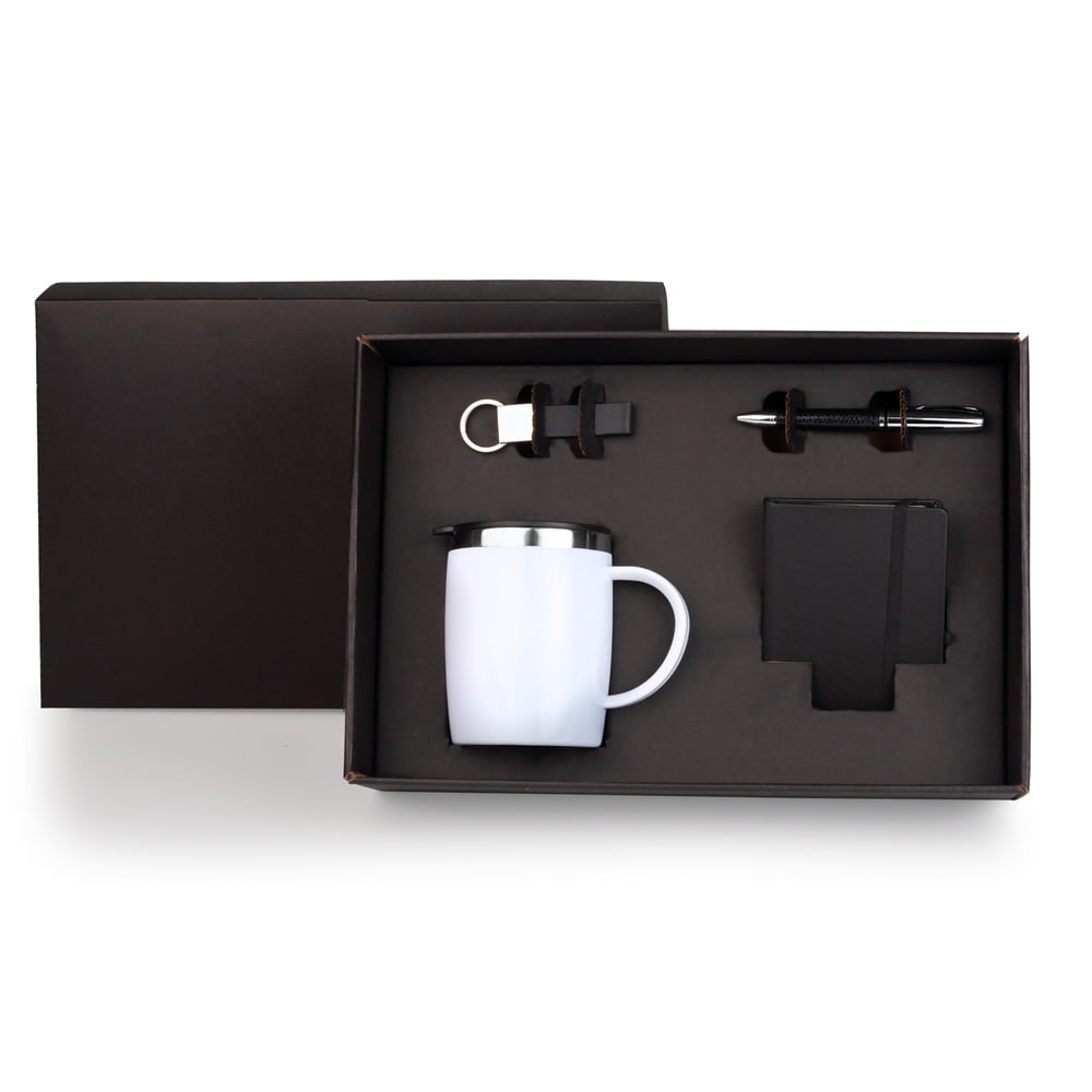 Brinde SIPAT Personalizado Kit Caneca e Acessórios 4 Peças SMKT-9046L-SIPAT Brindes Personalizados
