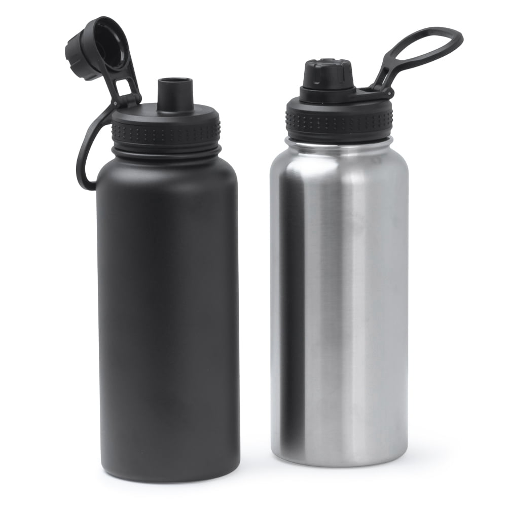 Garrafa Térmica Personalizada 1 litro Squeeze Aço Inox com Tampa com Bocal Brinde Personalizado