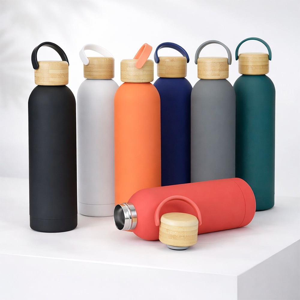 Garrafa Térmica Personalizada Inox 600ml X19104 Brindes Personalizados