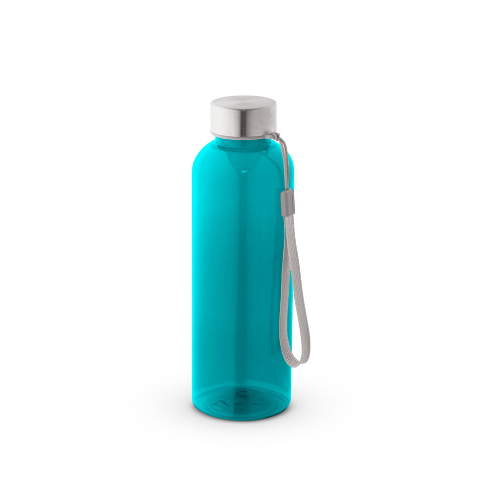 Squeeze Garrafa 580 ml Sustentável rPET 100% com Tampa Aço Inox Brinde Personalizado