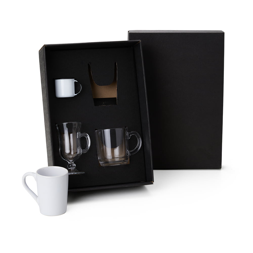 Kit Café Personalizado 4 Peças  SMKT-90271 Brinde Personalizado