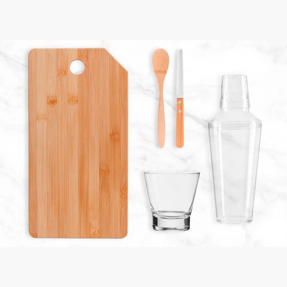 Kit Caipirinha Personalizada 5 Peças SMKT-90125 Brindes Personalizado