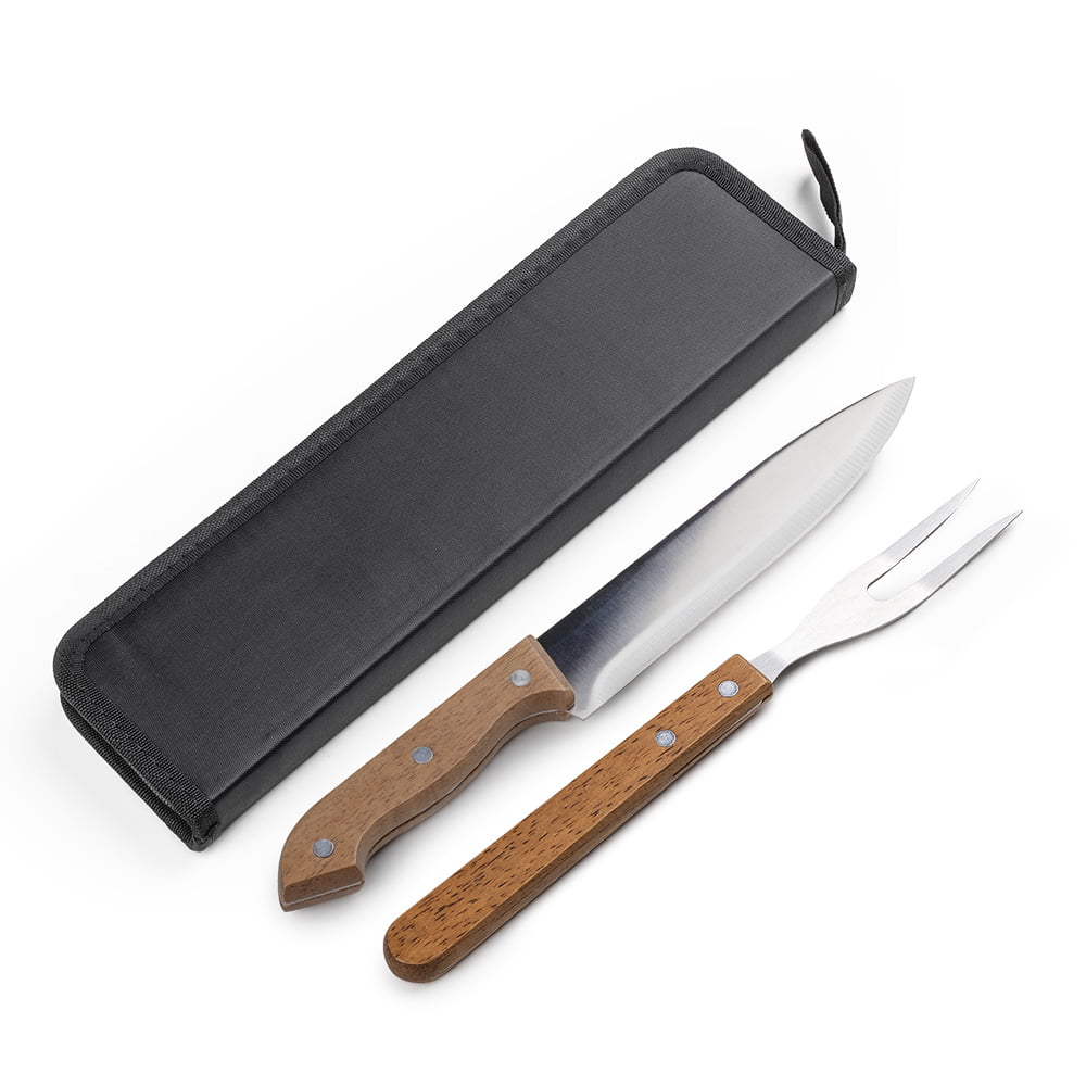 Kit Churrasco Personalizado Estojo de Nylon 3 Peças ASIKC0124 Brindes Personalizados