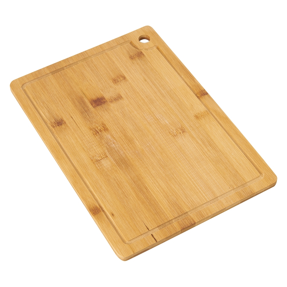 Tábua de Corte Personalizada 34x24 cm Bambu com Canaleta X18599 Brinde Personalizado