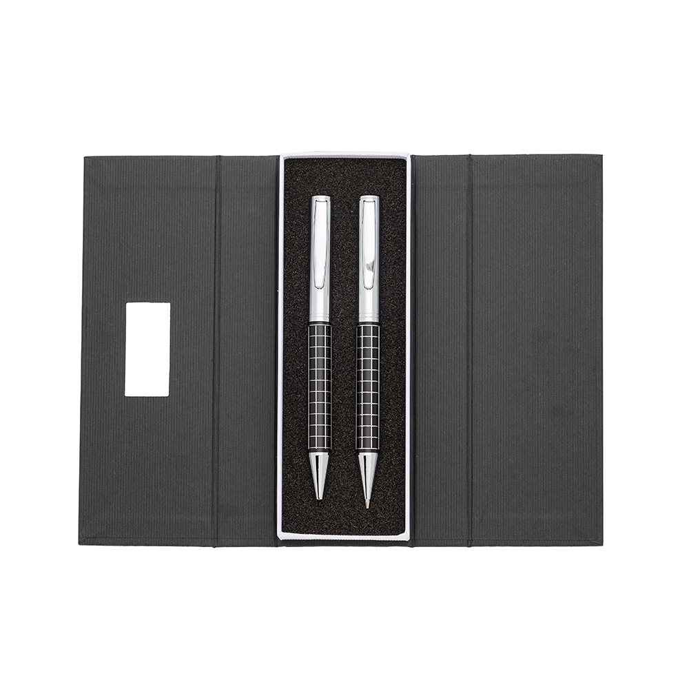 Kit Executivo Personalizado Caneta e Lapiseira Metal X201PAR Brinde Personalizado
