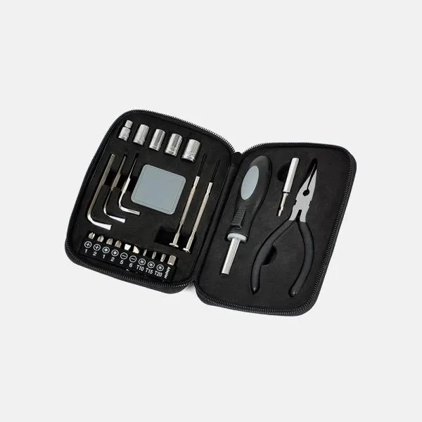 Kit Ferramentas Personalizado Alumínio 24 Peças SMFE-00900 Brindes Personalizados