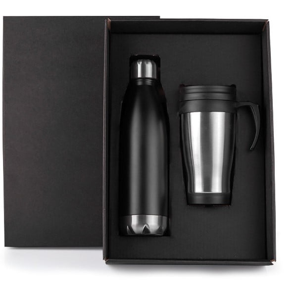 Kit Garrafa e Caneca 2 Peças 750 ML SMKT-9040U Brindes Personalizados