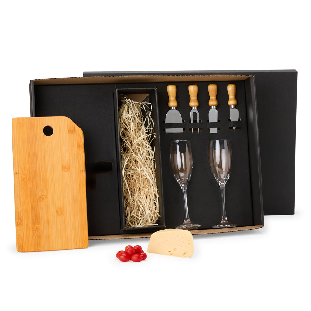 Kit Queijo Personalizado 7 Peças  SMKT-90197 Brinde Personalizado
