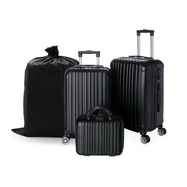Kit Viagem Personalizado ABS  3 Peças SMMA-05321 Brinde Personalizado
