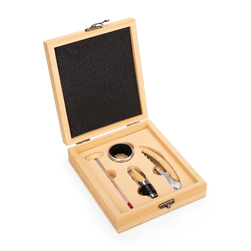 Kit Vinho Personalizado 4 Peças X19126 Brinde Personalizado 