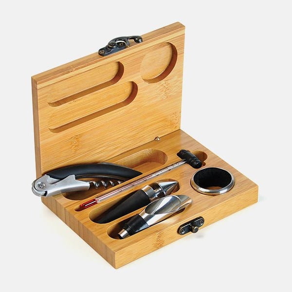 Kit Vinho Personalizado 6 Peças SMPV-00843 Brinde Personalizado