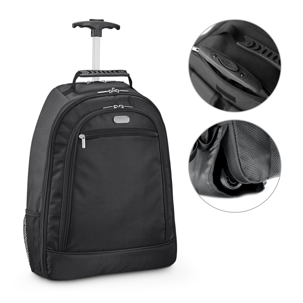 Mochila para Notebook de Rodinha Trolley Personalizada MSP92283 Brinde Personalizado